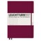 Leuchtturm1917 Dotted Hardbound Notebook - Port Red, Slim, 8-3/4" x 12-1/2"
